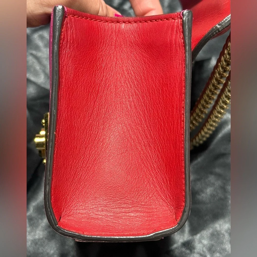 Gucci Supreme padlock small shoulder/crossbody bag